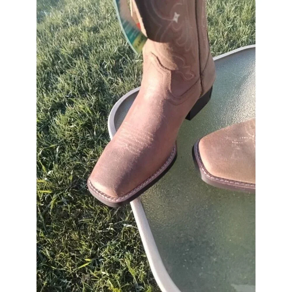New in box Ariat Kids Quickdraw EZ-ZIP Western Boots Size 5